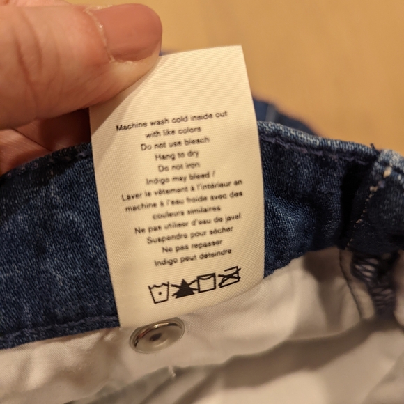 Denim Skirt with Button Details - Picture 2 of 7